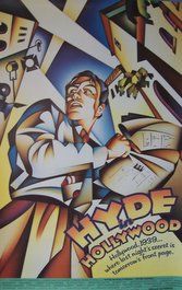 HYDE IN HOLLYWOOD (ORIGINAL BROADWAY THEATRE POSTER)