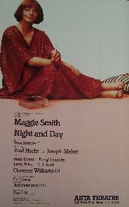 Night and Day (Original Broadway Theatre Window Card)