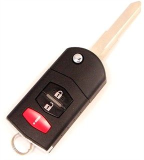 2007 Mazda 5 Keyless Remote key combo   refurbished