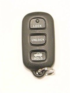 2002 Toyota Camry Keyless Entry Remote   Used