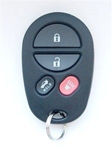2006 Toyota Solara Keyless Entry Remote   Used