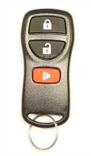2007 Nissan Pathfinder Keyless Entry Remote   Used