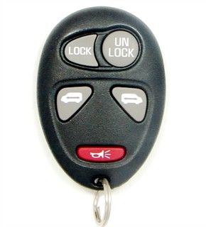 2003 Oldsmobile Silhouette Keyless Entry Remote w/2 Power Side Doors   Used