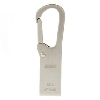 8GB SSK Metal Keychain USB 2.0 Flash Drive