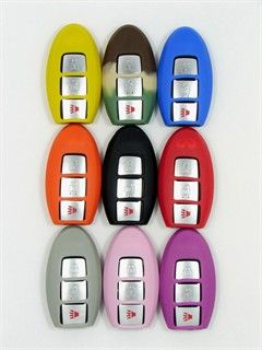 Nissan, Infiniti Keyless Remote smart key rubber cover   3 button