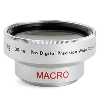 Professional 30mm 0.45x Wide Angle and Macro Conversion Lens