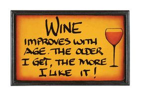 Wine Improves Sign
