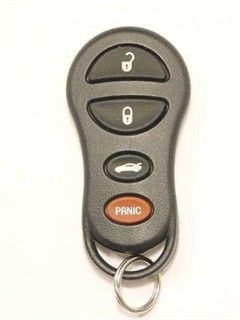 2004 Chrysler Sebring Sedan & Convertible Keyless Entry Remote