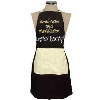 Womens Medicated and Motivated Apron