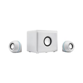 GPX HT12W 2.1 Channel Home Theater System, White