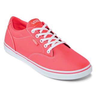 Vans Winston Skate Shoes, Neon Coral, Womens