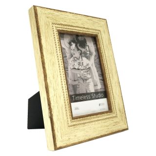 Madison White & Gold Tabletop Picture Frames, White/Gold