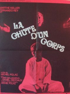 Fall of a Body (Original French Movie Poster) Movie Poster