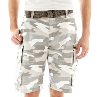 Plugg Caymen Shorts, Snowcamo Ripstop, Mens