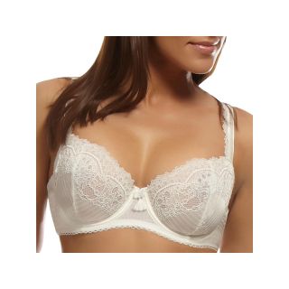 PARAMOUR Amorette Unlined Underwire Lace Bra, Ivory