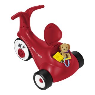 Radio Flyer Scoot 2 Pedal Trike, Red