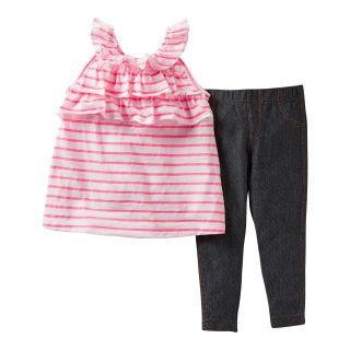 Carters 2 pc. Striped Pant Set   Girls 2t 4t, Girls