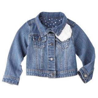 Genuine Kids from OshKosh Infant Toddler Girls Jeans Jacket   Apollo Blue 3T