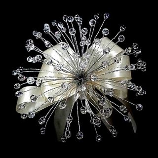 Elegant Free form Crystal Wedding Bridal Bouquet