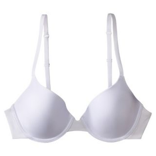 Gilligan & OMalley Womens Favorite Lightly Lined Demi Bra   True White 32B