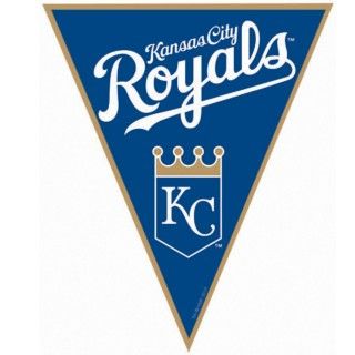 Kansas City Royals Baseball Pennant Banner