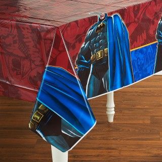 Batman Heroes and Villains Plastic Tablecover