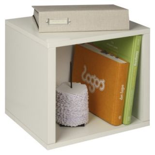 Way Basics Eco Modern Storage Cube, White