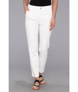 NYDJ Aileen Ankle Trouser Sanded Twill Womens Casual Pants (White)