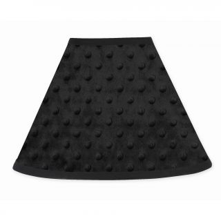 Sweet Jojo Designs Black Minky Dot Lamp Shade
