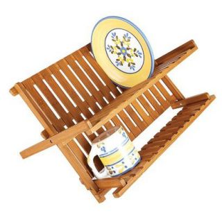 Lipper International Bamboo Dish Rack