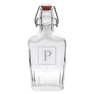 Personalized Monogram Glass Dispenser   P