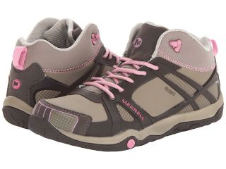 Merrell Kids Proterra Mid Waterproof Girls Shoes (Taupe)