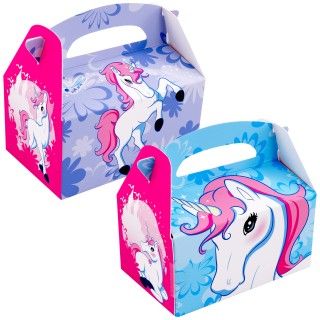 Enchanted Unicorn Empty Favor Boxes