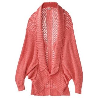 Mossimo Supply Co. Juniors Plus Size Open Sweater   Orange 2
