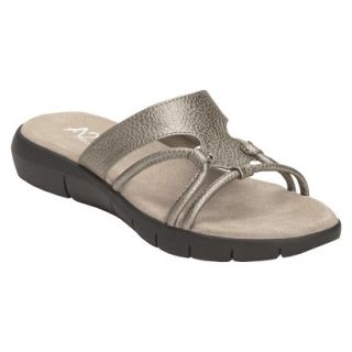 Womens A2 by Aerosoles Wip Current Sandal   Silver 10.5