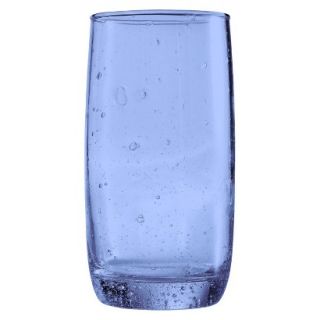 Threshold Sprayed Glass Tall Tumbler Set of 4   Blue (17 oz)