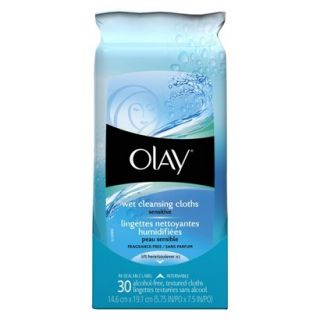Olay Sensitive Wet Cleansing Cloths   30 Count
