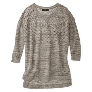 Mossimo Womens 3/4 Sleeve Sweater   Sandstorm XL