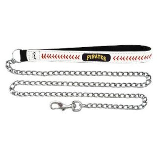 Pittsburg Pirates Baseball Leather 2.5mm Chain Leash   M