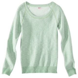 Mossimo Supply Co. Juniors Scoop Neck Sweater   Perfect Mint XXL(19)