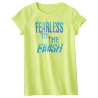 C9 by Champion Girls Short Sleeve Graphic Tee   Washed Lime XL