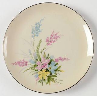 Hom Ec China Bouquet Salad Plate, Fine China Dinnerware   Multifloral Bouquet On