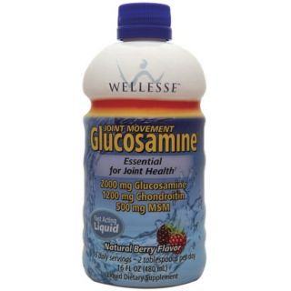 Wellesse Joint Movement Glucosamine   Berry Flavor 16 oz.