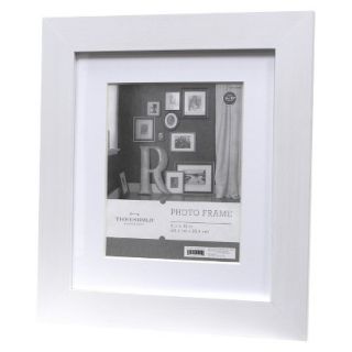 Threshold Flat Gallery Frame   White 8X10