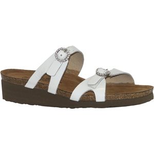 Naot Womens Kate White Patent Sandals, Size 35 M   4404 385