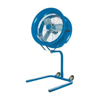 Patterson Portable Fan   22 Inch Diameter, 1/2 HP, Model H22A + PS BLUE