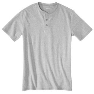 Merona Mens Henley Shirt   Limoges Gray XL Tall