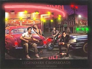 Legendary Crossroads Neon/LED Poster