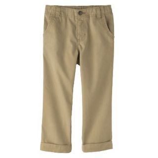 Cherokee Infant Toddler Boys Cuffed Chino Pant   Sandstone 18 M