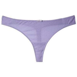 Gilligan & OMalley Womens Pointelle Thong   Violet M